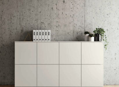 Chest of drawers Sideboard Sideboard Highboard Chest of drawers White Wardrobe Living room Wood new